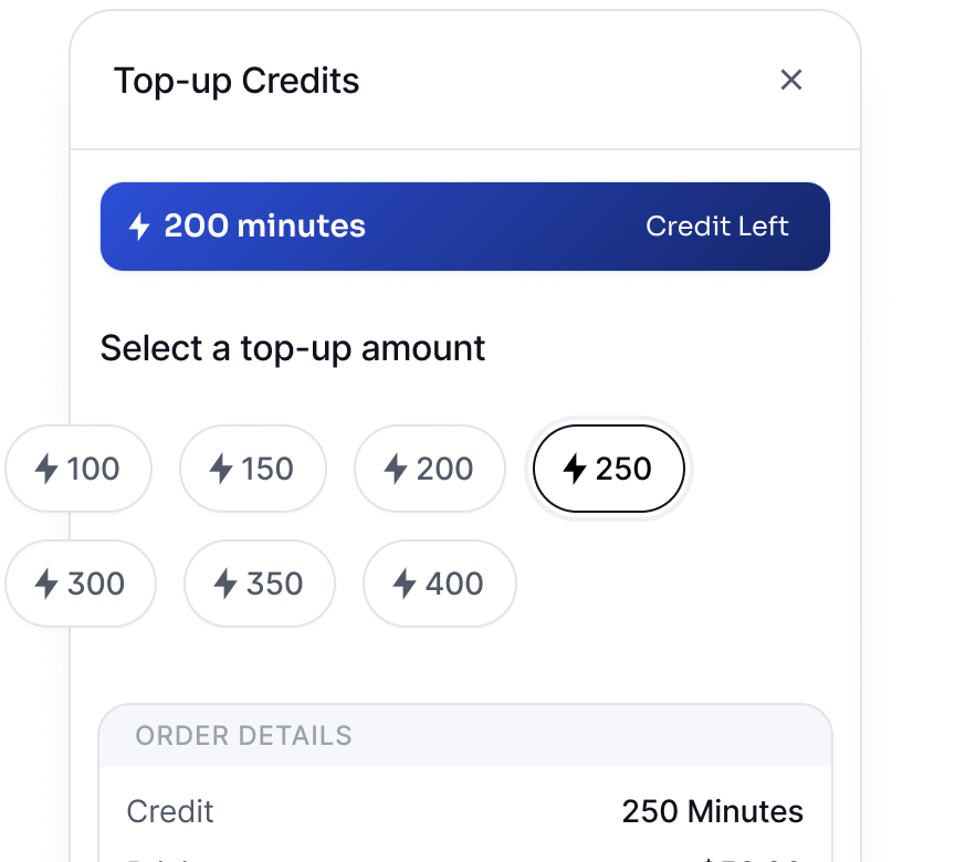 top-up
